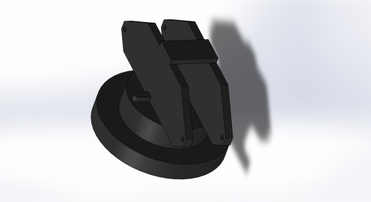 简易机械臂3D数模图纸 Solidworks设计缩略图